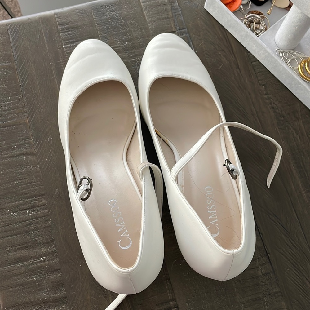 white heels